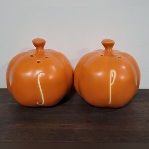 Rae Dunn Pumpkin Salt and Pepper Shakers